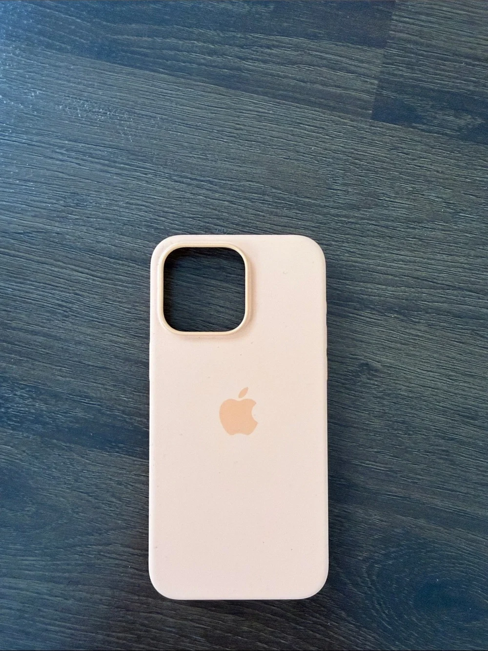Apple Soft-Touch Silicone iPhone Case in Pale Pink